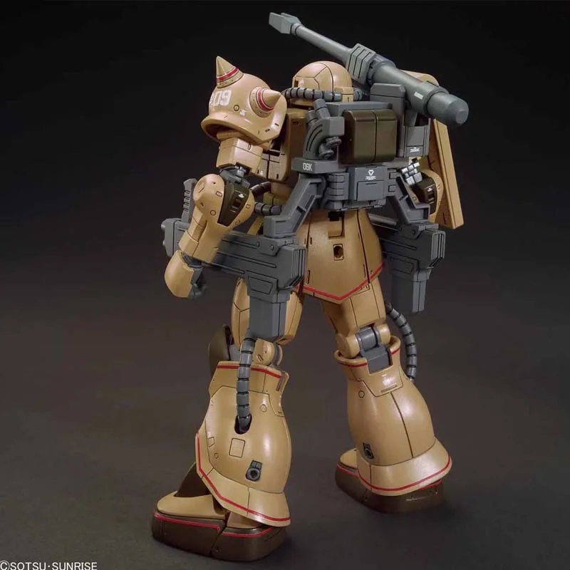 Bandai Gundam 1/144 HG мобильный костюм MS 06CK Zaku половина Cannon собрать модель Наборы Фигурки