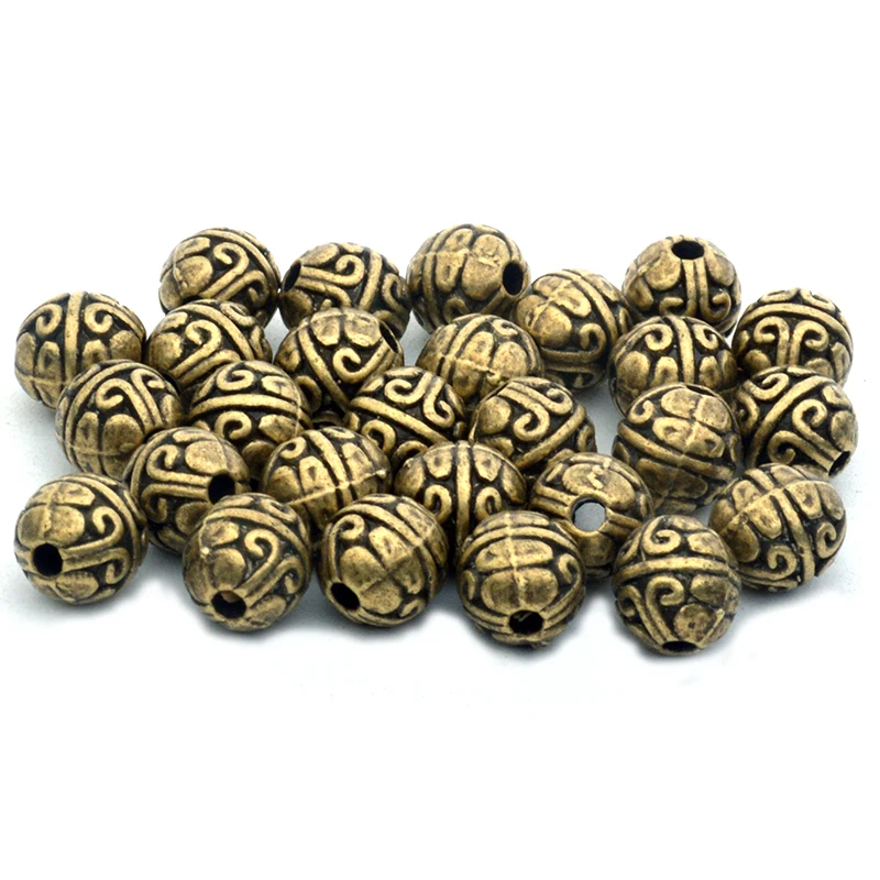 Бусины из металла для изготовления ожерелья и браслета 8 х7 мм 20 шт.|Бусины| |