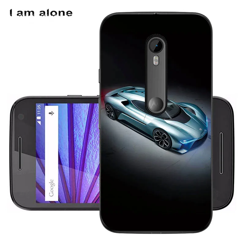 Soft TPU S12 Чехлы для телефонов I am alone, для Motorola Moto G3, 5,0 дюймов, мягкий ТПУ чехол для мобильного телефона, милая сумка для Motorola Moto G3 - Цвет: Soft TPU S12
