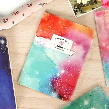 1 шт./лот 105*142 мм/серия Romatic Starry sky 64K записная книжка из крафт