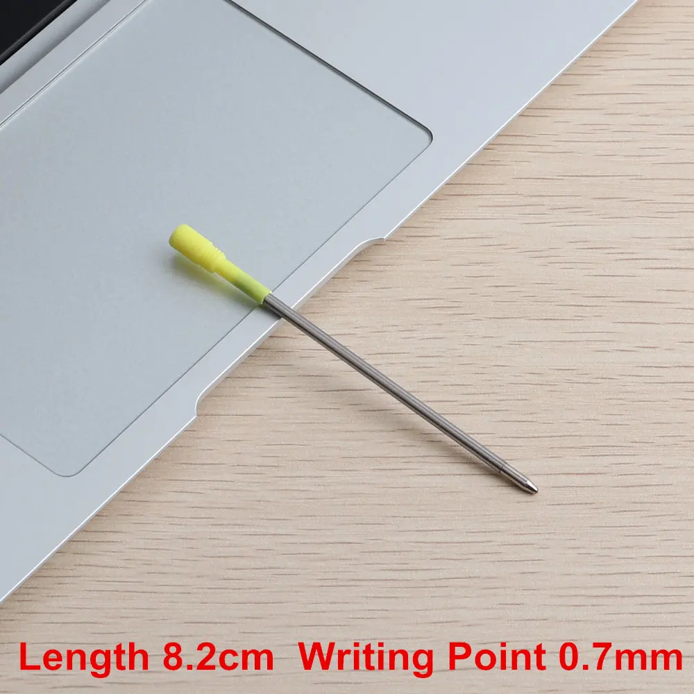 5PCS Pen Refill Роскошная металлическая ручка с кристаллами и бриллиантами, 8 цветов, модные шариковые ручки в горошек, 19 карат, большие алмазные шариковые ручки для школы и офиса - Цвет: 5PCS Pen Refill