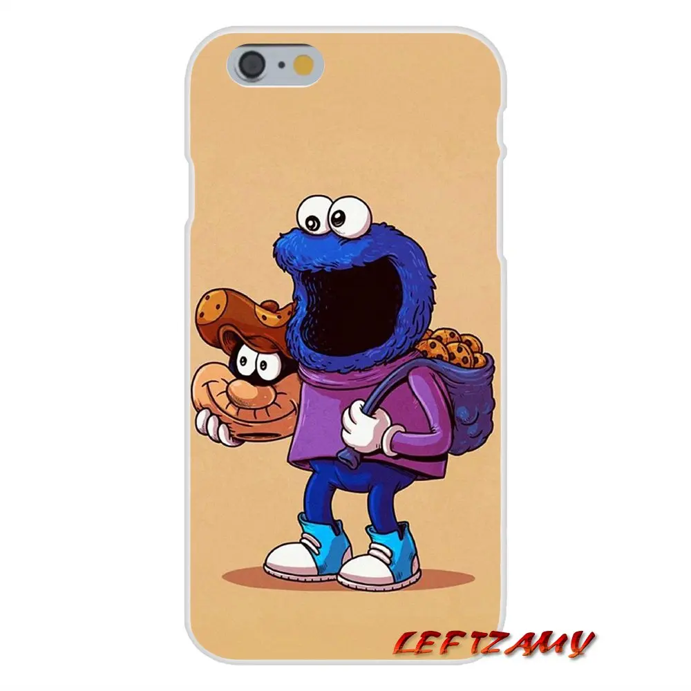 Аксессуары телефон оболочки охватывает cookie monster мультфильм для huawei P Smart Коврики Y6