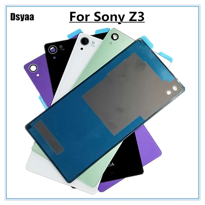 5 2 дюйма для Sony Xperia Z3 стекло задняя крышка батареи Корпус чехол L55T D6643 D6653 D6633 с