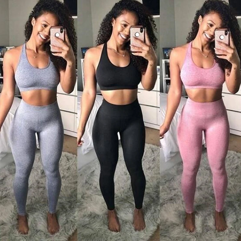 

High Waist Seamless Leggings Women Push UpLeggins Workout Slim Leggings Solid Color Jeggings Women Fitness Pants