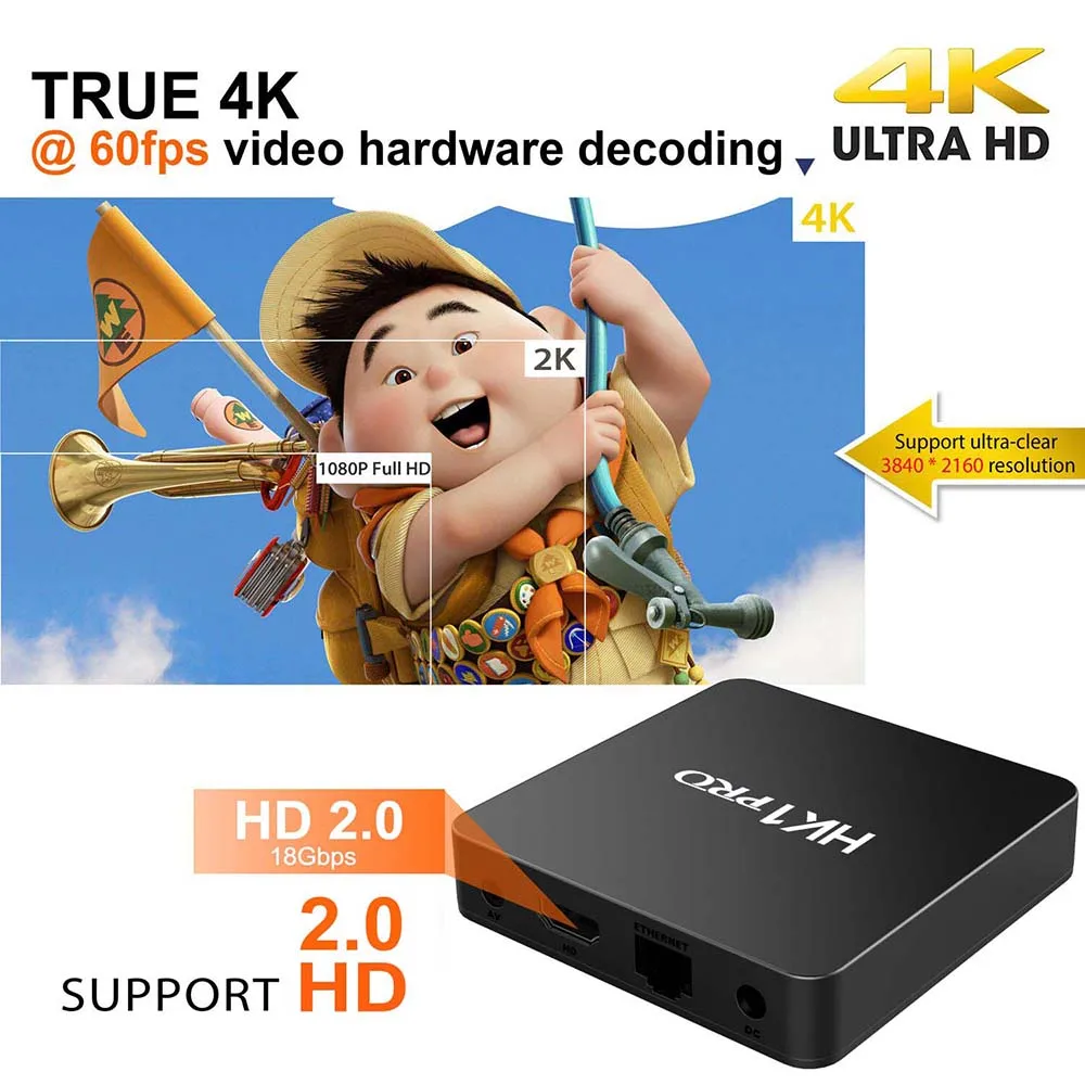 Android 8 1 смарт ТВ коробка 4 Гб 64 Amlogic S905X2 ядра 2 4G 5G двухъядерный процессор Wi Fi BT 100 м