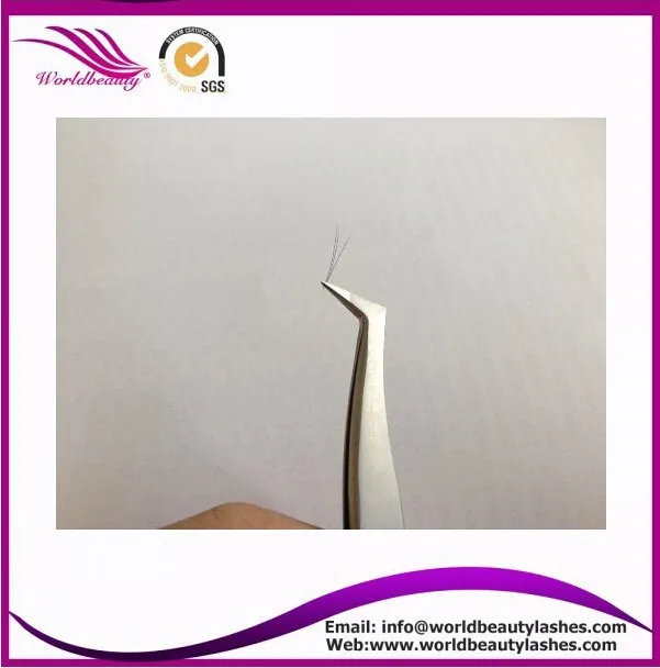 Высококачественная нержавеющая сталь объем ресниц Пинцет Бесплатная Доставка 5