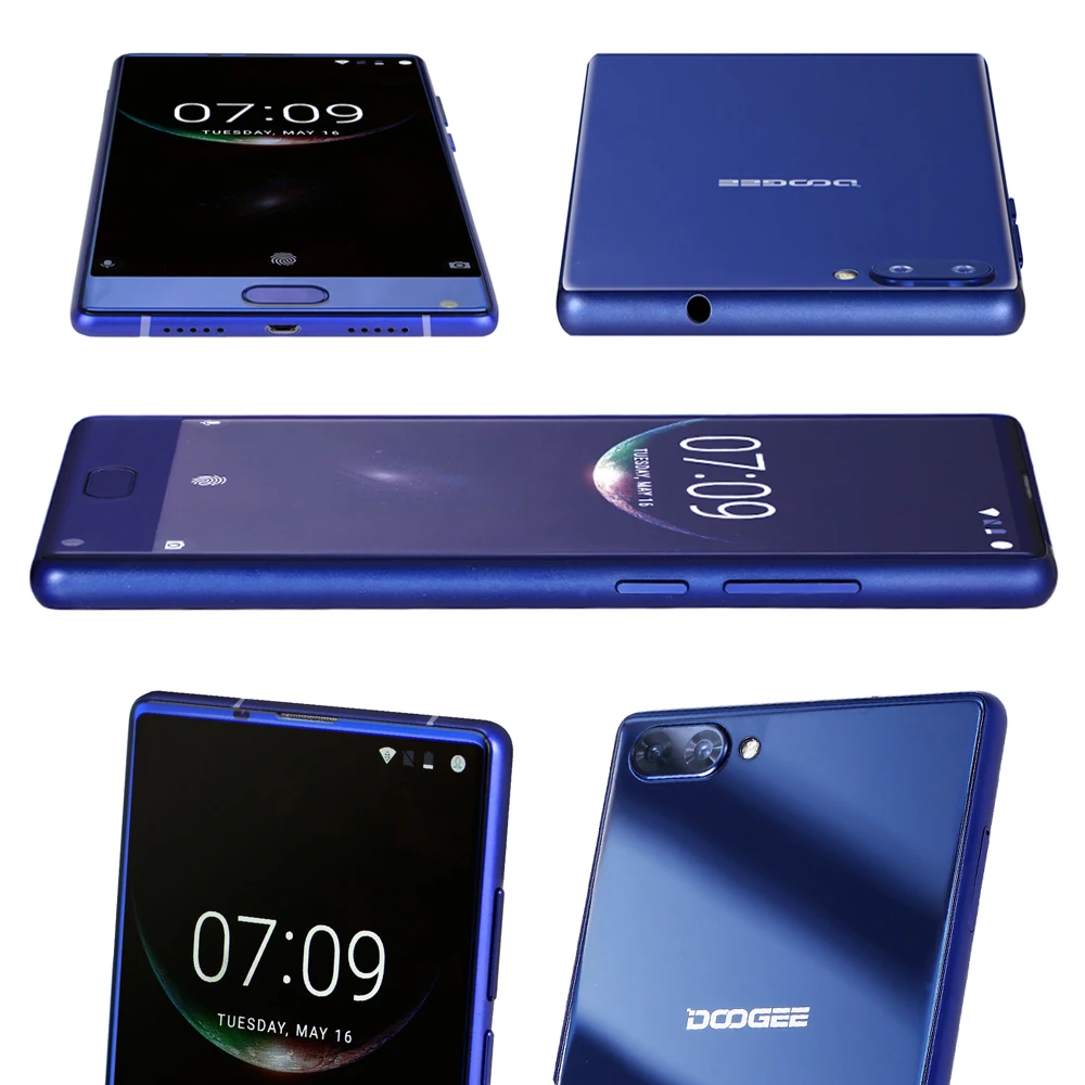 DOOGEE MIX смартфон с 5 дюймовым дисплеем восьмиядерным процессором MTK Helio P25 ОЗУ 4 Гб