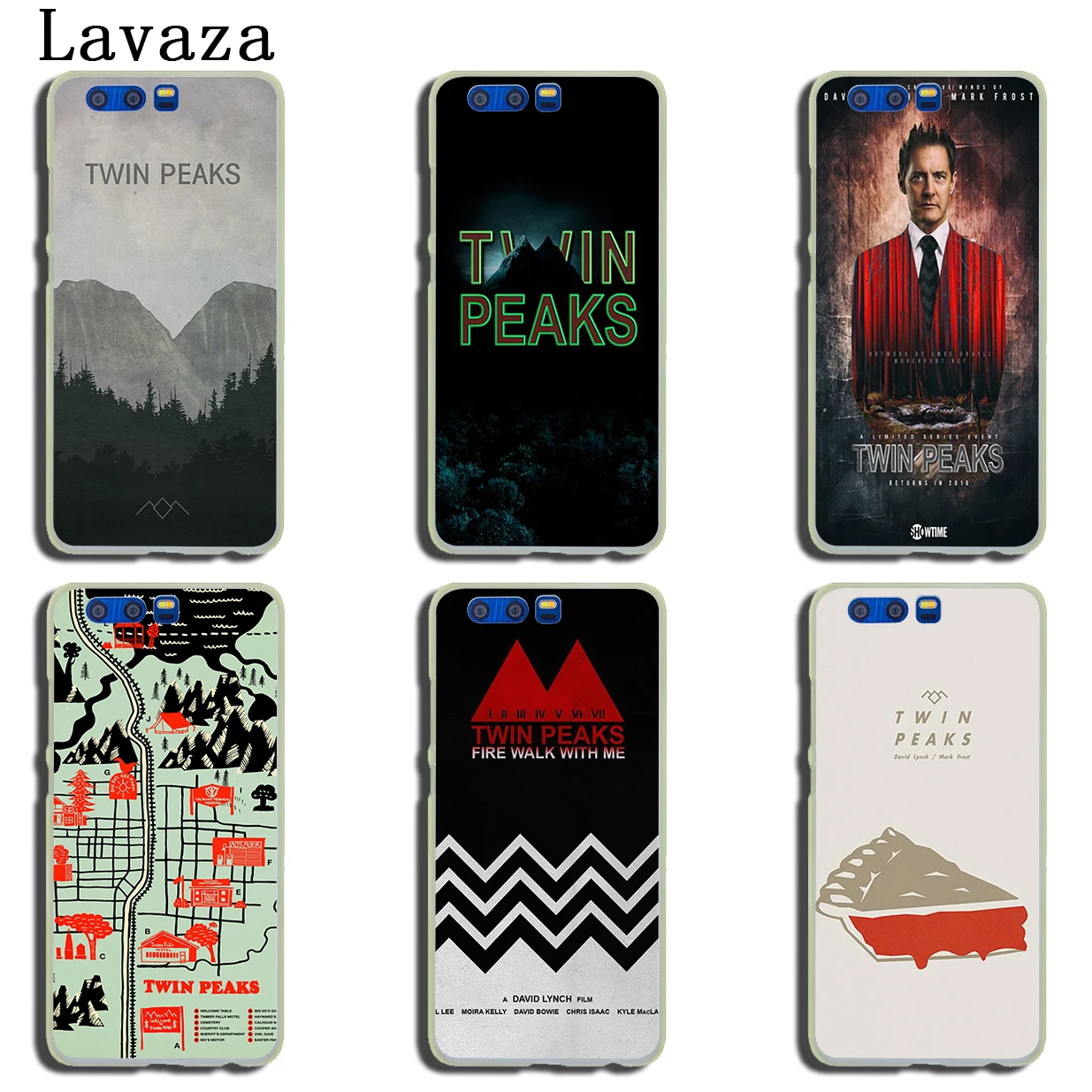 Чехол для телефона Lavaza Welcome To Twin Peaks Huawei Y9 Y7 Prime 2019 2018 Honor 20 8A 8X 8 9 9X 10 Lite 7C 7X 6A 7A