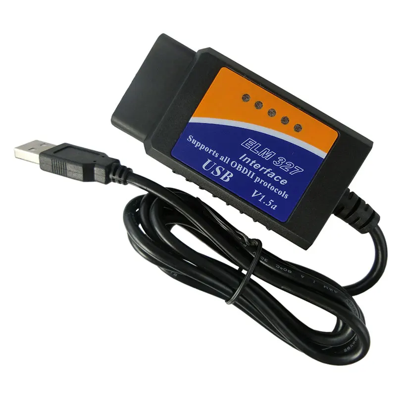 TUAO мини ELM327 1.5A USB OBD2/OBDII Code Reader автомобиля диагностический инструмент сканер