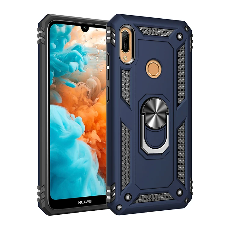 Защитный Мягкий противоударный чехол для huawei Y9 Y5 Y6 Y7 Prime P30 Pro P20 Honor 10 Lite 8A 8S 9X P Smart Z силиконовый бампер - Цвет: Blue