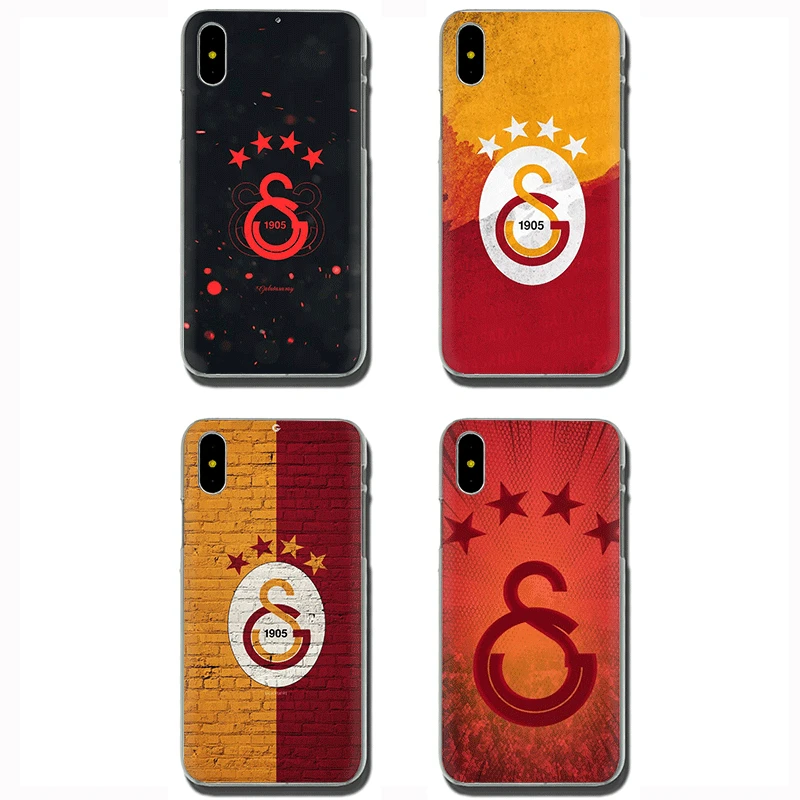 Турция Galatasaray Жесткий Чехол Для Телефона iPhone 5 5S 5C SE 6 6s 7 8 plus X XR XS 11 Pro Max