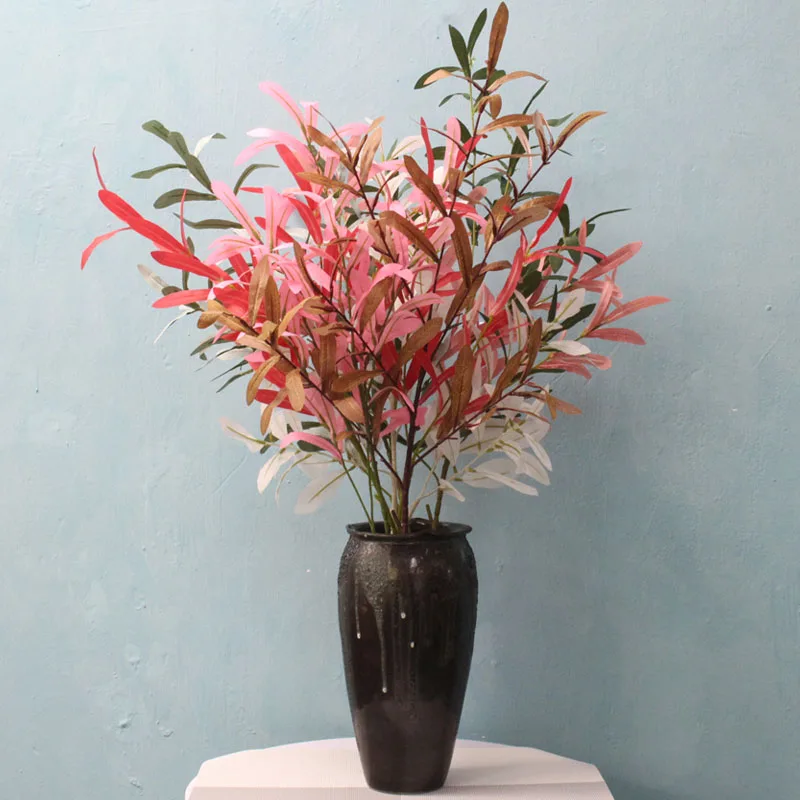 109 см Европейская искусственная оливковая ветка для семейного отеля свадьбы