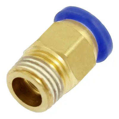 

8mm Outter Dia Tube to 13mm Male Thread Pneumatic Connector Quick Fitting