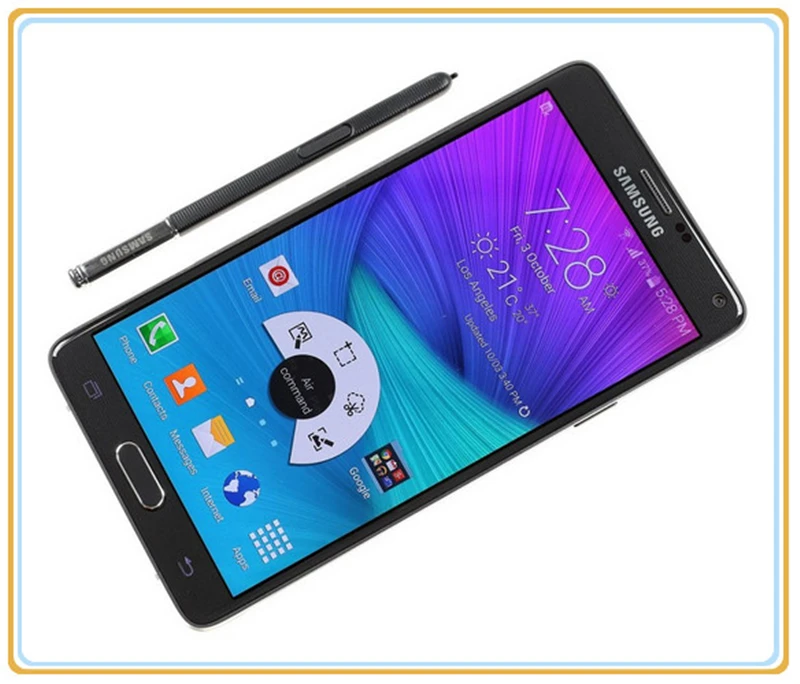 Мобильный телефон Samsung Galaxy Note 4 N910C оригинальный разблокированный GSM 4G LTE Android