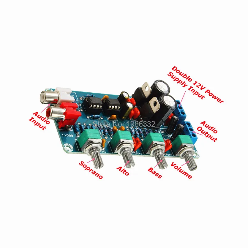 Долговечная сварная плата WS16 AC 12 В с басами NE5532|module 12v|module acmodule board |