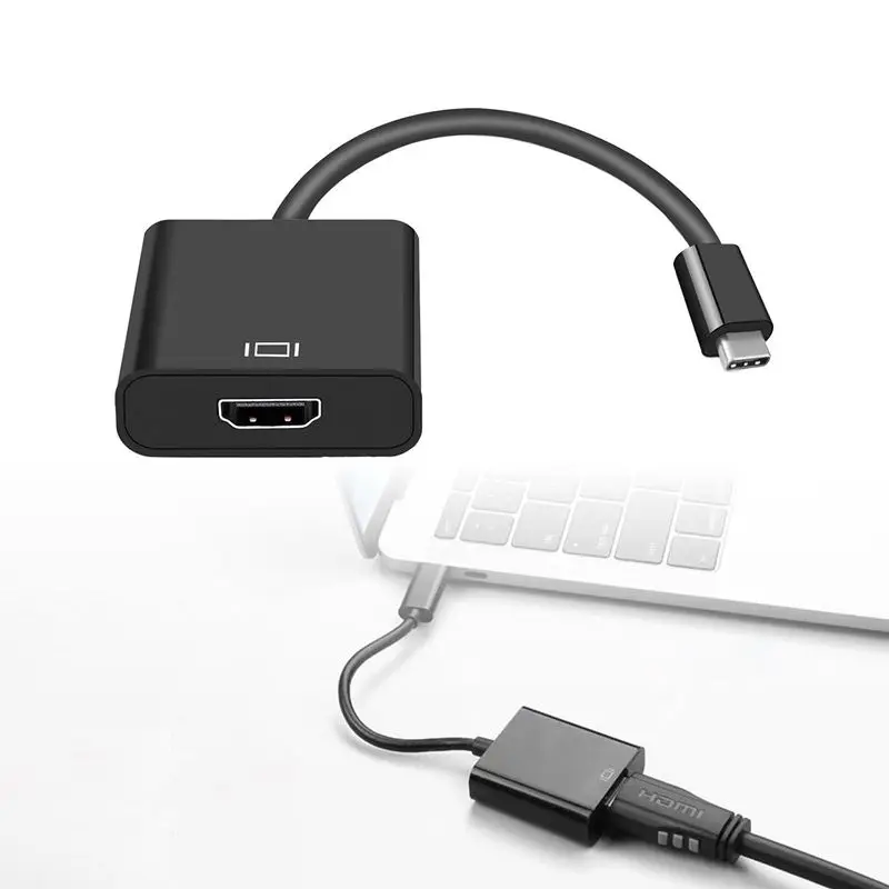 Кабель адаптер USB 3 1 Type C HDMI для ноутбука Macbook PC 4K HDTV|Кабели HDMI| |