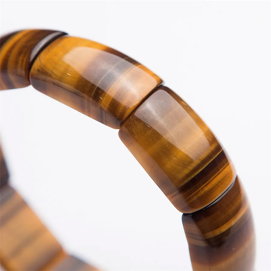 Настоящий натуральный желтый тигровый глаз драгоценный камень прямоугольник