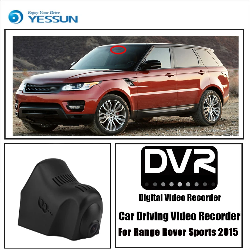 YESSUN для Range Rover Sports 2015 Автомобильный видеорегистратор Мини Wifi камера вождения