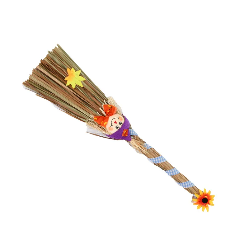Witches Broom Anime Cosplay for Straw Vestidos Costumes Role Prop in Halloween Carnival Party | Тематическая одежда и