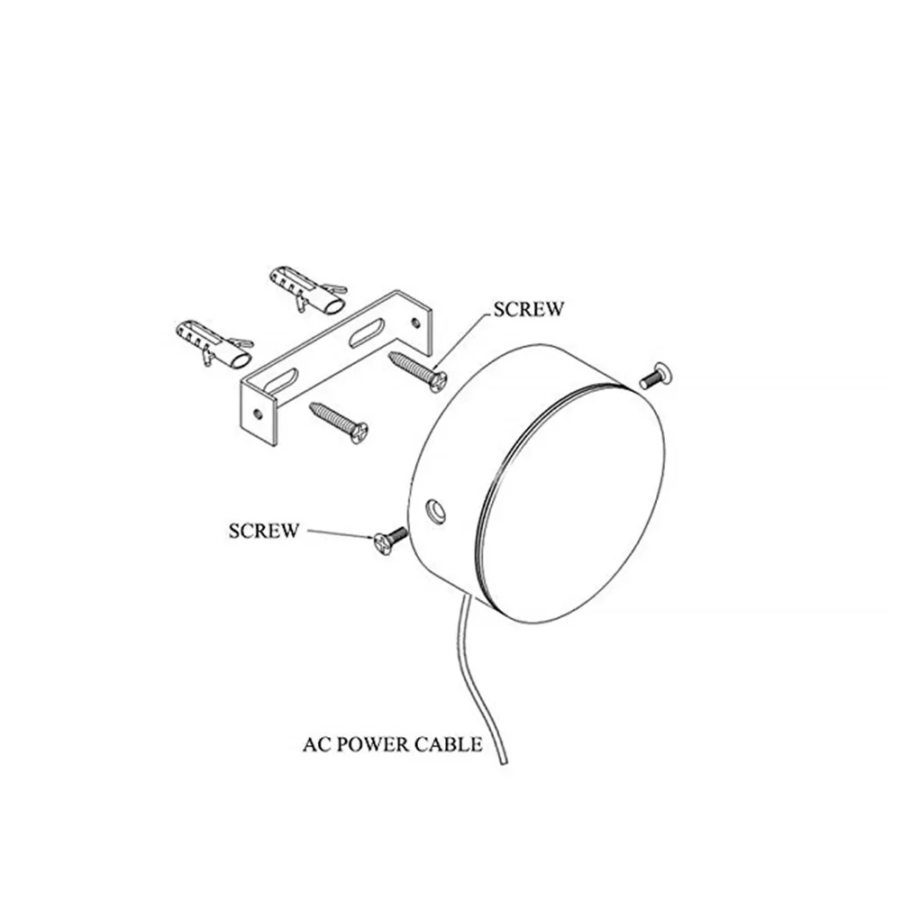 Проводное гибкое светодиодное настенное крепление 85 265 в с гусиной шеей лампа бра