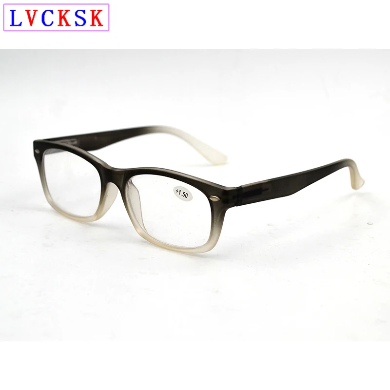 Дешевые очки для чтения лупа женщин и мужчин пресбиопические градиентная серая