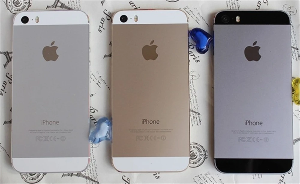 Разблокированный смартфон Apple iPhone 5S 4," 640x1136px двухъядерный 64 Гб ПЗУ IOS gps Bluetooth мобильный телефон