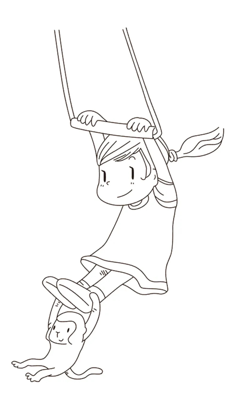 Прозрачные силиконовые штампы для девочек играющих с собакой 10 х6