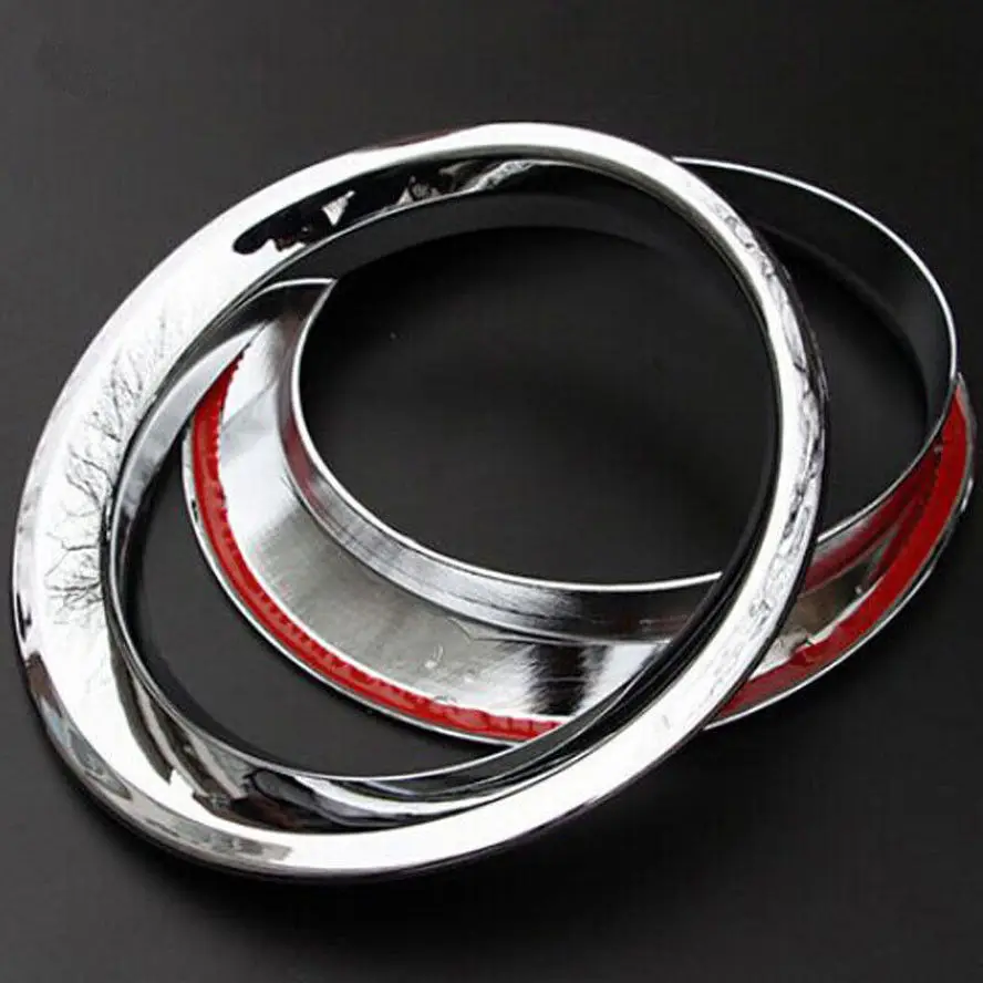 Auto Car Front Head Light Lamp Cover Trim Ring Styling Decorative Sticker Fit For Jeep Patriot 2011-15 Accessories | Автомобили и