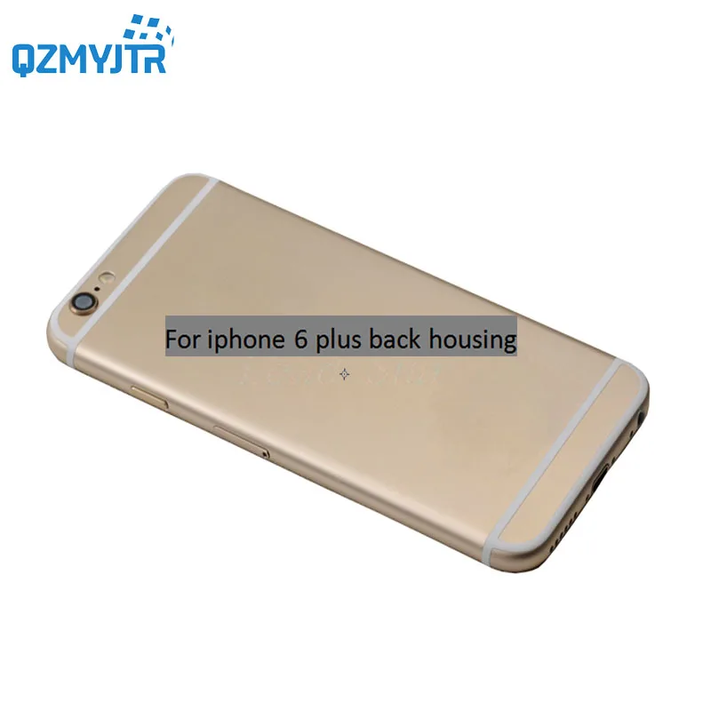 gold Новинка 5," для iphone 6 plus крышка батареи задняя дверь корпус средняя рамка Шасси Полный Корпус в сборе с гибким кабелем - Цвет: gold