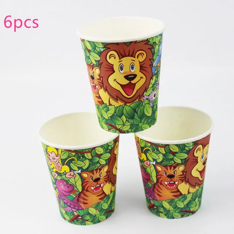 10 шт. сумка для детей на день рождения/праздник украшение вечеринки в джунглях