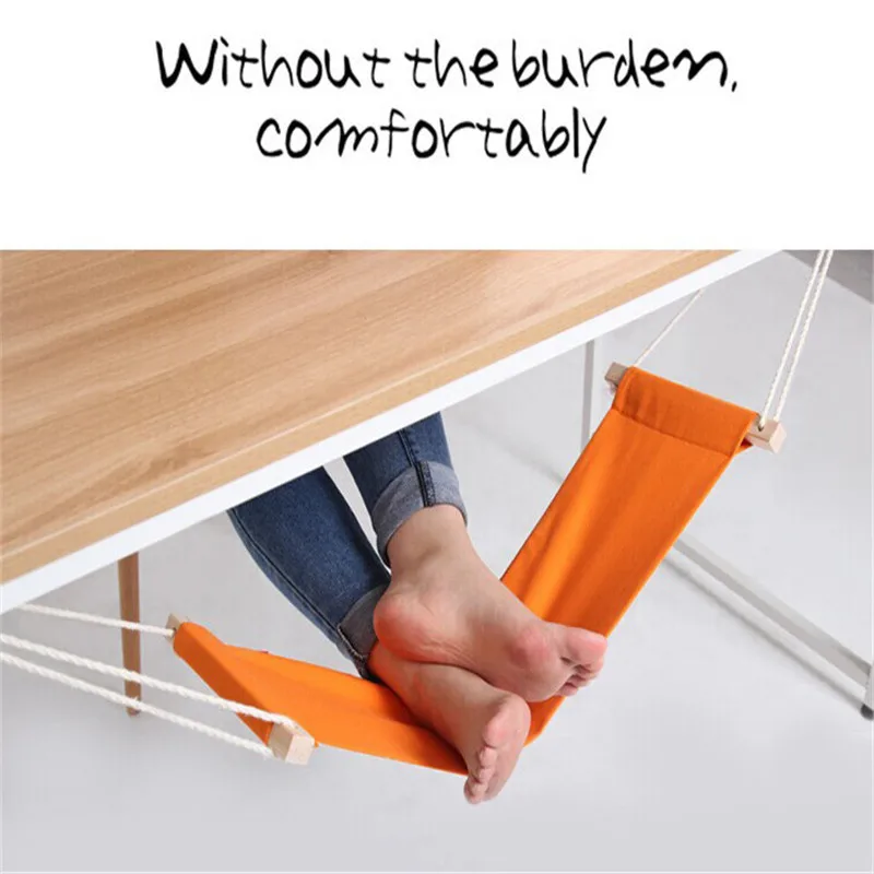 Creative Foot Desk Feet Hammock Without The Work Burden Comfortably Chair High&ampLow Position Tool Outdoor Rest Cot | Дом и сад