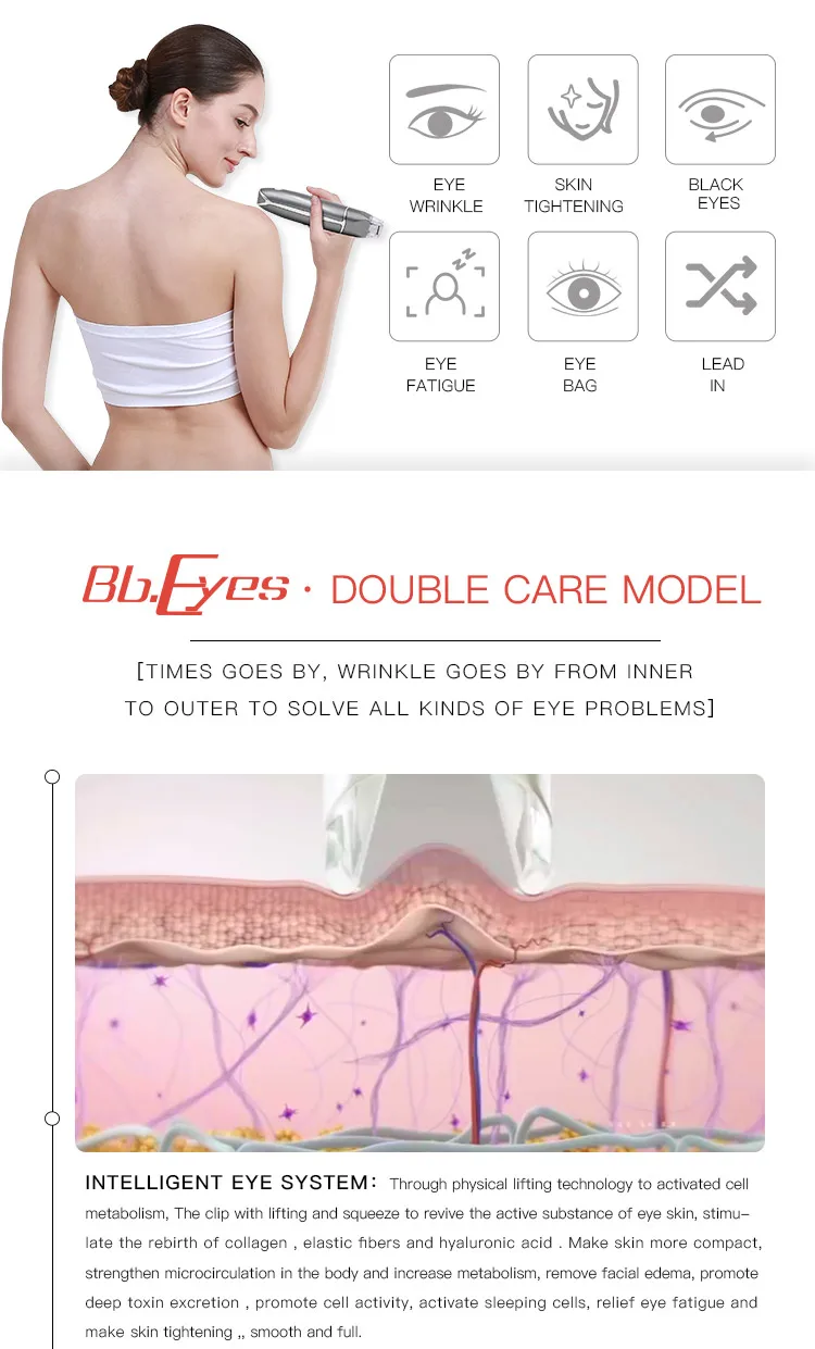 BB eyes facial Nasolabial fold eyebags dark circles wrinkles removal face massage eye massager eye beauty equipment