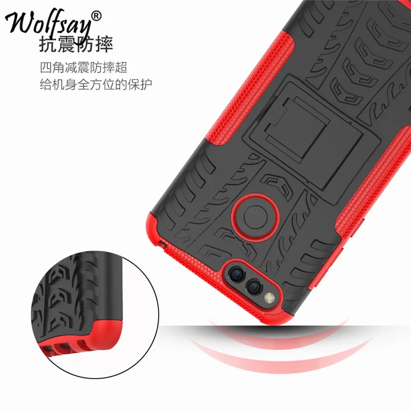 For Huawei Honor 7X Case Shockproof Armor Rubber Hard Back Phone Protective Cover |