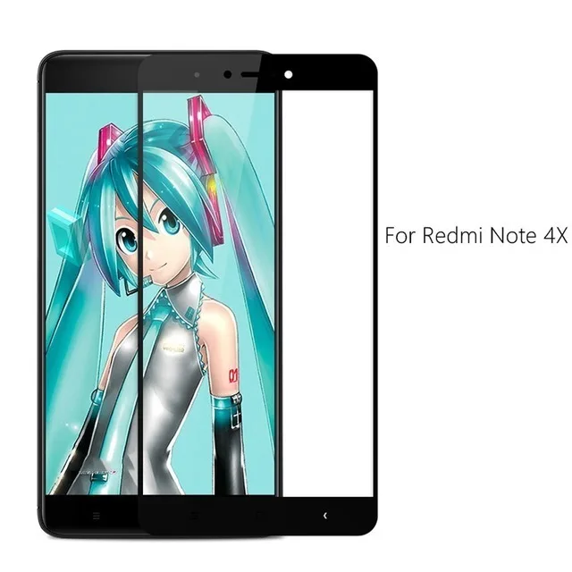 Закаленное стекло 9H с полным покрытием для Xiaomi Redmi Note 4X 32 ГБ Note4 4Pro 64 redmi 4 X защита