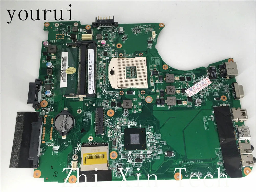 Yourui-placa-mãe para Laptop Compatível com Toshiba Satellite L750 L755 Notebook pc Placa Principal A000080670