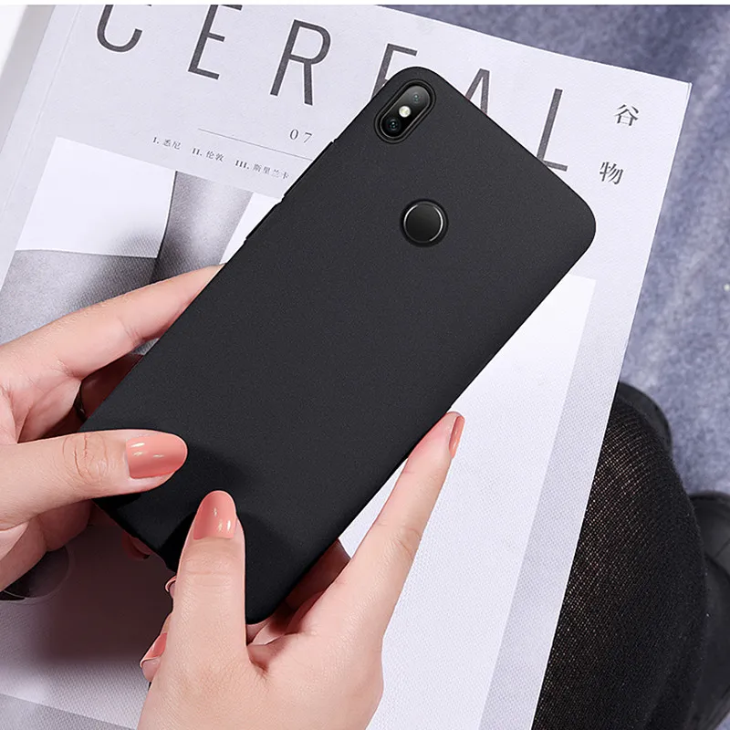 Тонкий матовый песчаник ТПУ мягкий чехол для Xiaomi Redmi Note 7 K20 Pro 4X 5a 5 plus 6A 6 S2 ультра