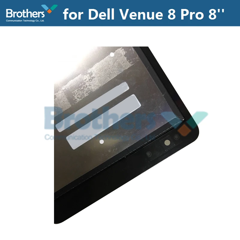 Планшетный ЖК-дисплей для Dell Venue 8 Pro, сенсорная панель, ЖК-сборка для Dell 8 Pro, ЖК-сенсорный экран, дигитайзер, 8 дюймов, черный, Бесплатные инструменты