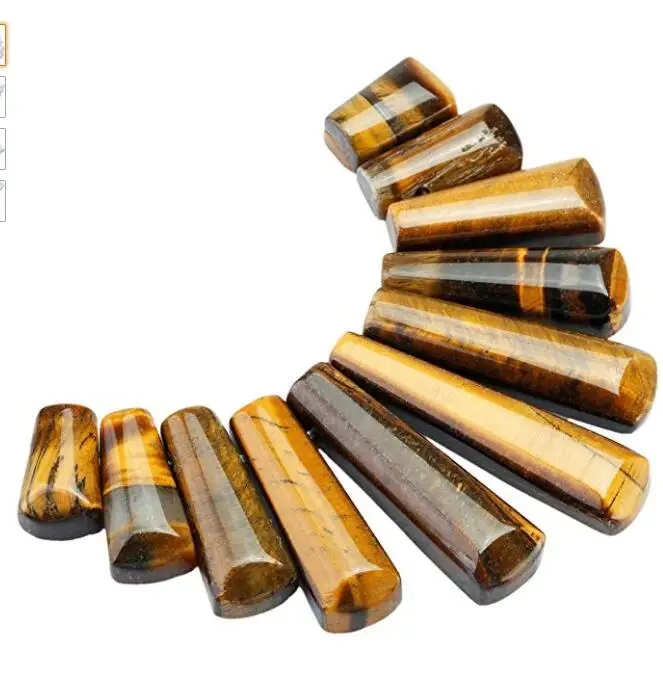 Tiger Eye Gem Yuteng 11 шт./компл. смешанный камень кулон из бисера комплект для изготовления ювелирных изделий ll8882 - Окраска металла: Tiger Eye Gem