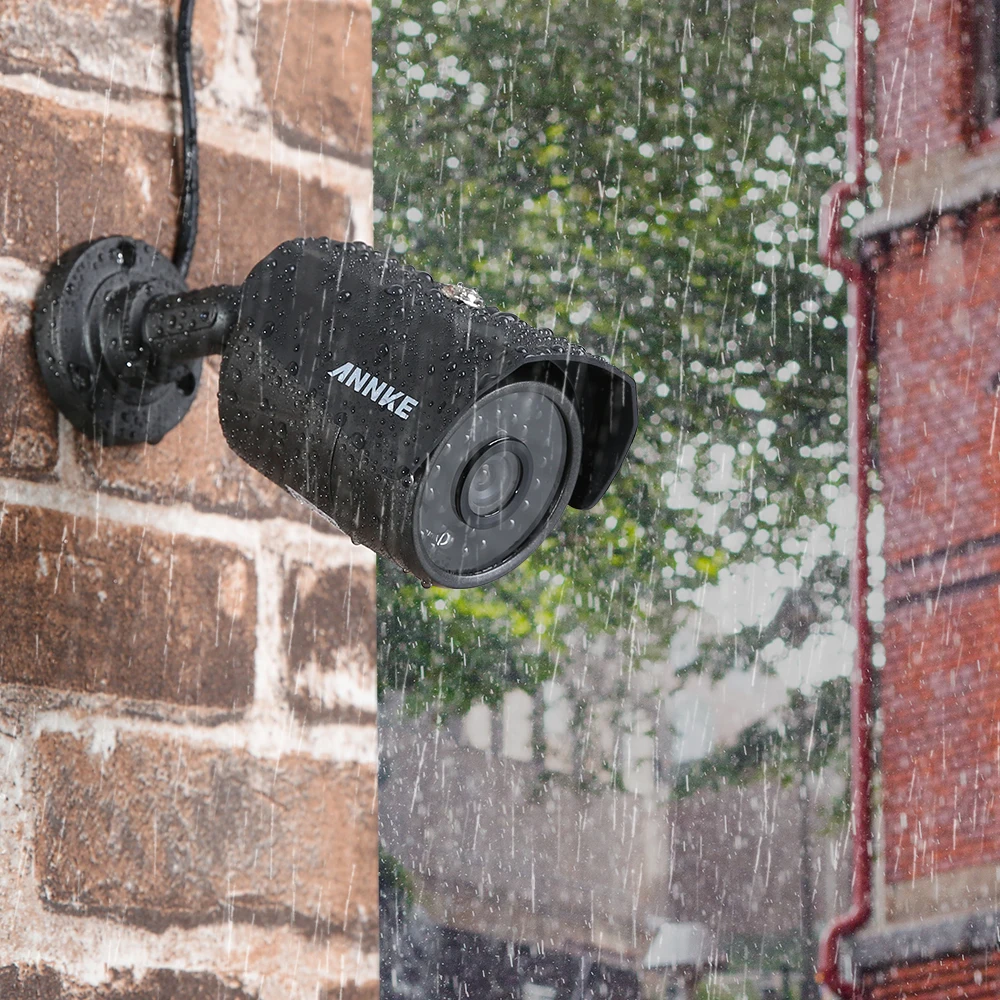 ANNKE 4CH 720P AHD DVR видео 4 PCS 1200TVL CCTV дом камеры безопасности HD на открытом воздухе ИК