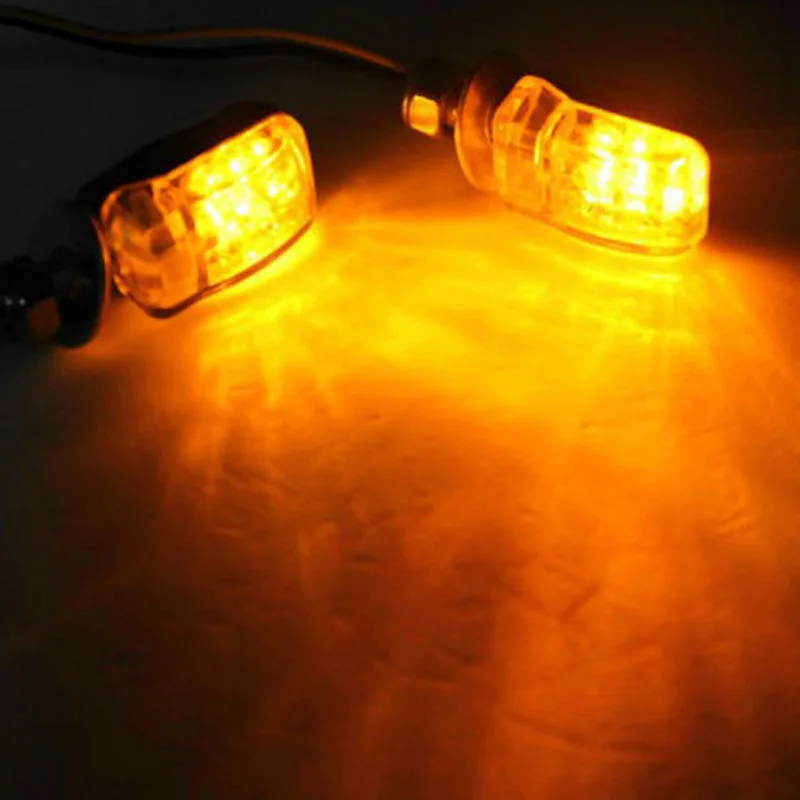 JX LCLYL 2 шт. 6LED Мотоцикл Мини указатель поворота светильник мигалка индикаторная