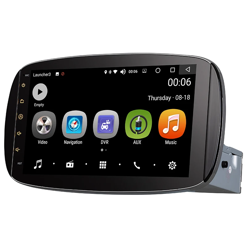 Android 8 0 9 дюймов Автомобильный dvd-плеер стерео радио GPS навигация Bluetooth 4 ГБ/32 ГБ авто
