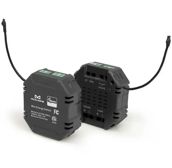 Двухкнопочный модуль переключателя MCOHOME z-wave MH-S212 комбинированным мини-переключателем ЕС 868,42 МГц может работать с Fibaro Vera