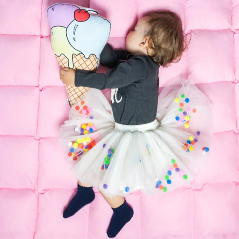 Юбка пачка для маленьких девочек детская юбка с эластичной талией фатиновая