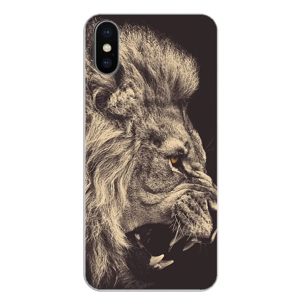 For iPod Touch iPhone 4 4S 5 5S 5C SE 6 6S 7 8 X XR XS Plus MAX Transparent Soft Cases Covers 3d animal wallpaper hd |