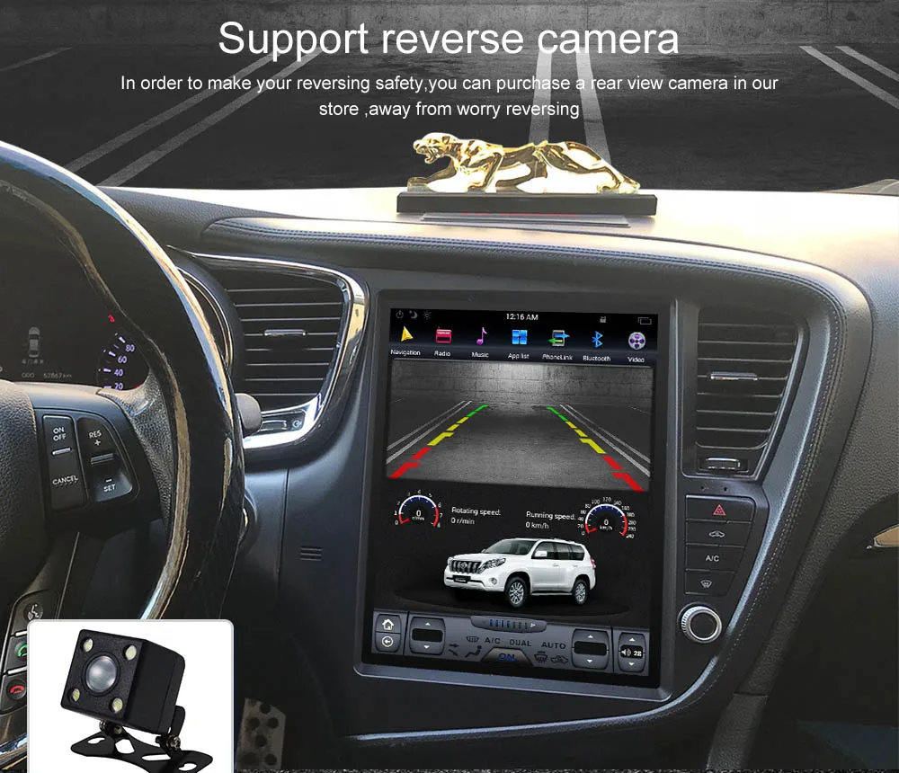 Автомобильный GPS навигатор в стиле Tesla без DVD проигрывателя для KIA Optima K5 2010 2013