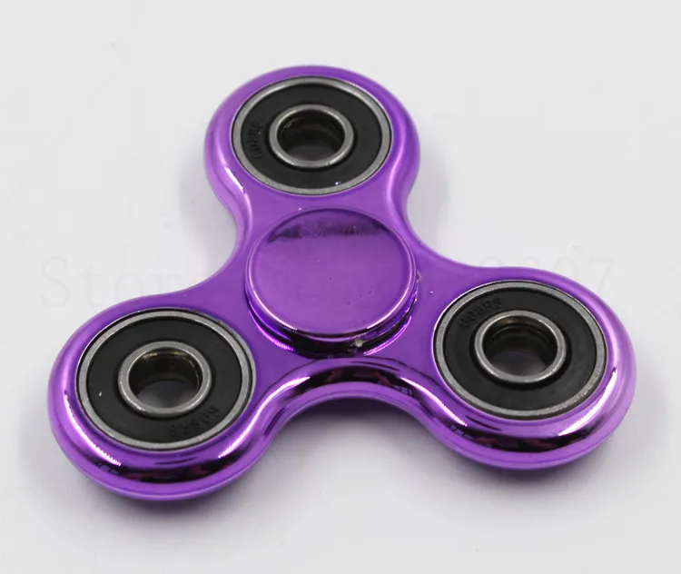 2017 Triangle Gyroscope Finger Spinner Fidget metal EDC finger For Autism and ADHD Anxiety Stress Relief Focus Toys Gift | Игрушки и