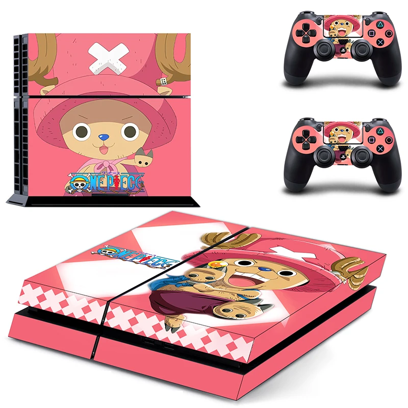 Homereally Стикеры PS4 Стикеры аниме Одна деталь наклейка кожи для Sony PlayStation 4 контроллера и консоли PS4 кожи aeeceeosy