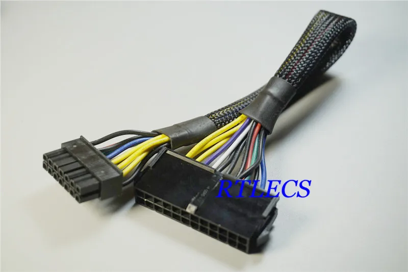 10 шт. ATX 24 контактный к 14 адаптер питания провод 18 AWG Q77 B75 A75 Q75 H81 материнская плата|pc