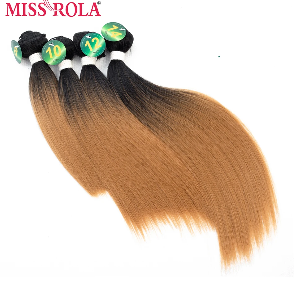 Ed Hair 8-14inch 4+1pcs/pack 200g T1b/27 Weaving Bundles With Free Closure