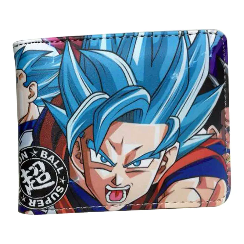 Новое поступление кошелек для мужчин аниме мультфильм Dragon Ball Супер Гоку кошелек для кредитных карт